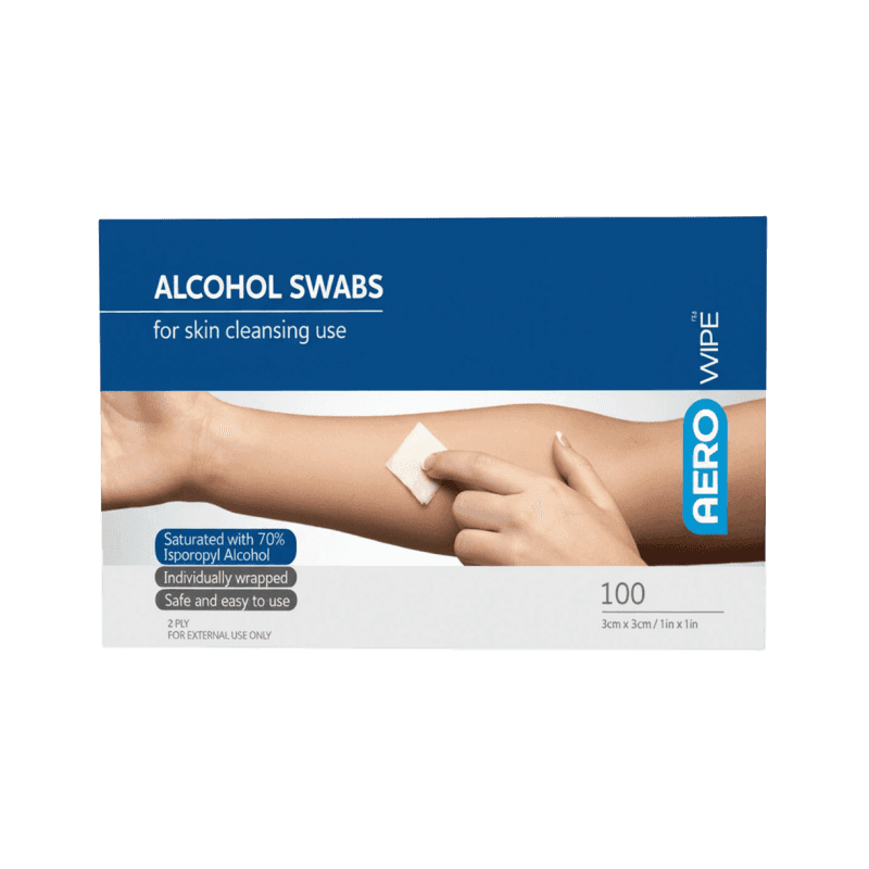 AEROWIPE 70% Isopropyl Alcohol Swab